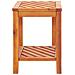 Tavolinetto In Legno Massello Di Acacia 45x33x45 Cm - Foto miniatura 5