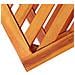 Tavolinetto In Legno Massello Di Acacia 45x33x45 Cm - Foto miniatura 6