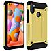 Cover Samsung Galaxy A11 Protezione Bi-materia Anti-caduta Oro - Foto miniatura 1