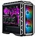 Case MasterCase H500P Mesh ARGB Middle Tower ATX / EATX / Micro-ATX / Mini-ITX 2 Porte USB 3.0 Colore Grigio (Finestrato)  - Foto miniatura 2