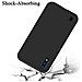 Custodia Compatibile Con Samsung Galaxy A01 In Liquid Nero - Coperchio Protettivo In Silicone Tpu Flessibile - Foto miniatura 3