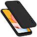 Custodia Compatibile Con Samsung Galaxy A01 In Liquid Nero - Coperchio Protettivo In Silicone Tpu Flessibile - Foto miniatura 1
