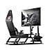 Cockpit del simulatore F-GT Formula e GT di livello successivo - Nero opaco - Foto miniatura 3