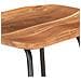 Sgabelli da Bar 2 pz in Legno Massello di Acacia - Foto miniatura 10