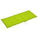 Cuscini per Sedie da Giardino 4 pz Verde Brillante 120x50x4 cm - Foto miniatura 3