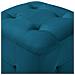 Pouf 2 pz Blu 30x30x30 cm in Velluto - Foto miniatura 4
