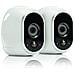 VMS3230, sistema di videosorveglianza WiFi con due telecamere di sicurezza senza fili, alimentate a batteria, risoluzione HD, visione notturna, interno / esterno, APP Android & iOS, kit 2 Telecamere, funziona con Alexa, Google WiFi e IFTTT - Foto miniatura 2