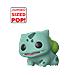 Pokemon Super Sized Pop! Games Vinyl Figure Bulbasaur 25 Cm - Foto miniatura 1