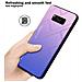 Custodia Compatibile Con Samsung Galaxy S8 In Rosa - Blu - Coperchio Protettivo Bicolore In Vetro Temperato E Silicone Tpu - Foto miniatura 6
