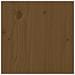 Giroletto Marrone Miele In Legno Massello Di Pino 200x200 Cm - Foto miniatura 3