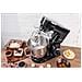 Impastatrice Professionale MRK-19 per Pasticceria con Capacità  6,5 litri 6 Velocità Potenza 2200 W Colore Nero / Inox - Foto miniatura 2