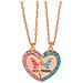 Collana Puzzle Cuore Collana Dell'amicizia, Confezione Da 2 Gold - Foto miniatura 1