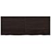 Ripiano Marrone Scuro 160x60x (2-4) cm Massello Rovere Trattato - Foto miniatura 6