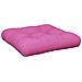 Cuscino Per Pallet Rosa 58x58x10 Cm In Tessuto Oxford - Foto miniatura 2