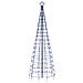 Illuminazione Albero Di Natale Con Picchetti 570led Blu 300cm - Foto miniatura 3