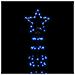 Illuminazione Albero Di Natale Con Picchetti 570led Blu 300cm - Foto miniatura 5