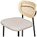 Set Di 2 Sedie Alte Mayetta Rattan Beige Chiaro - Foto miniatura 11