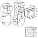 Forno Elettrico da Incasso AirFry Serie 700 EOM3H04X Capacità 72 L Multifunzione Ventilato Potenza 2790 W Colore Nero, Acciaio inossidabile - Foto miniatura 7