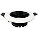 Portafaretto Orientabile Incasso Per Soffitto Supporto Faretto Bianco Nero - Foto miniatura 4