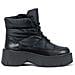 Black Casual Closed Booties Stivaletti Sintetico Scarpe Donna Nero Eu 39, 948021/06-01 - Foto miniatura 2