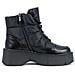 Black Casual Closed Booties Stivaletti Sintetico Scarpe Donna Nero Eu 39, 948021/06-01 - Foto miniatura 3