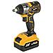 Avvitatore a Impulsi Batteria 20V 4Ah Attacco 1/2" Motore Brushless 420 Nm Giallo Nero - Foto miniatura 1