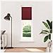 Tenda Plissettata Rosso Bordeaux 55x200 Cm Larghezza Tessuto - Foto miniatura 2