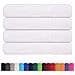 Asciugamani Per Sauna 4 Pz Bianchi 80x200cm 360g/m 100% Cotone - Foto miniatura 2