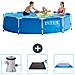Piscina Fuori Terra - In Giro - 305x305x76 Cm - Blu - Include Accessori Coordinati Cb79 - Foto miniatura 1