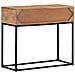 Lusso Casadino -  Tavolo Consolle 90x35x76 Cm In Legno Massello D'acacia - Foto miniatura 4