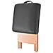 Lusso Casadino -  Set Lettino Massaggio Pieghevole 2 Zone 10 Cm E Sgabello Nero - Foto miniatura 5