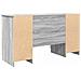 Scrivania  Grigio Sonoma 140x49x76 cm Legno ingegnerizzato - Foto miniatura 6