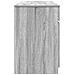 Scrivania  Grigio Sonoma 140x49x76 cm Legno ingegnerizzato - Foto miniatura 8