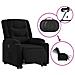 Poltrona Alzapersona Reclinabile Elettrica Nera in Tessuto - Foto miniatura 6