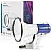 Megafono Professionale 25w 120db Con Microfono Staccabile 1500m - Foto miniatura 1