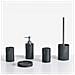 Set Da 5 Accessori Per Il Bagno Sepahua Nero - Foto miniatura 2