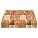 Mensole da Parete 3 pz 100x30x4 cm Legno Acacia Rifinito a Olio - Foto miniatura 5