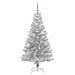 Albero di Natale con 150 LED con supporto Argento 150 cm PET - Foto miniatura 3