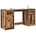 Scrivania con armadietto Legno vecchio 154,5 x 50 x 75 cm - Foto miniatura 3