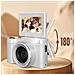 Fotocamera Digitale 5k Ultra Hd 64mp Wifi Con Schermo Ribaltabile E Obiettivo Macro White - Foto miniatura 5