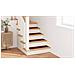 Tappetini Antiscivolo per Scale 15 pcs Bordò 75 x 20 cm PP - Foto miniatura 4