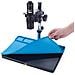 Mata In Silicone Per Microscopio 380x260mm - Resistente Al Calore 500°c, Antistatica, Impermeabile, Compatibile Con Earth Pro - Foto miniatura 6