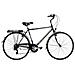 Bici Da Uomo City Bike Bicicletta Misura 28 Linea Moving Lusso Cambio 6v Mov28u6vl Completa Di Accessori E Luci A Led - 52 Nero Opaco - Foto miniatura 2