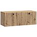 Mobile Porta TV da Muro Rovere Artigianale 78,5 x 31 x 30 cm - Foto miniatura 1