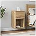 Armadietto per letto 2 pcs Rovere Artigianale 29 x 31,5 x 49 cm - Foto miniatura 2