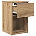 Armadietto per letto 2 pcs Rovere Artigianale 29 x 31,5 x 49 cm - Foto miniatura 5