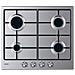 ESSENZA CDIH6WBREX Acciaio inox Da incasso 60 cm Gas 4 Fornello (i) - Foto miniatura 1