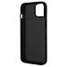 Karl Lagerfeld Klhcp14msapkhk Custodia Per Iphone 14 Plus 6,7 Nera /nera Saffiano Con Patch Karl's Head - Foto miniatura 1