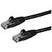 Cavo patch antigroviglio UTP RJ45 Gigabit Cat6 nero 7m - Cavo patch 7 m - Foto miniatura 1