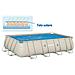 Telo superiore solare per piscina con isolamento termico 732x366 cm - Foto miniatura 1